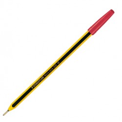 Penna a sfera Noris Stick - punta 1,0 mm - rosso - Staedtler - conf. 20 pezzi