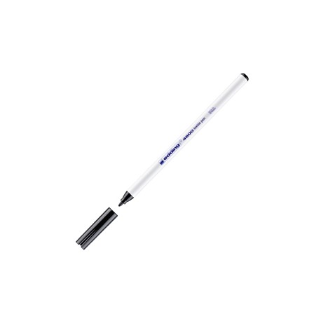 Marcatore per tessuto 4600 - punta tonda - 1 mm - nero - Edding