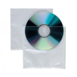 Buste a sacco Soft - PPL - 125x120 mm - CD - liscio - trasparente - Sei Rota - conf. 25 pezzi