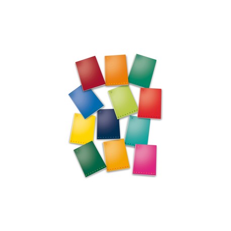 Miniquaderno Monocromo - 120x170mm -  5mm - 40fg - 80gr - Pigna