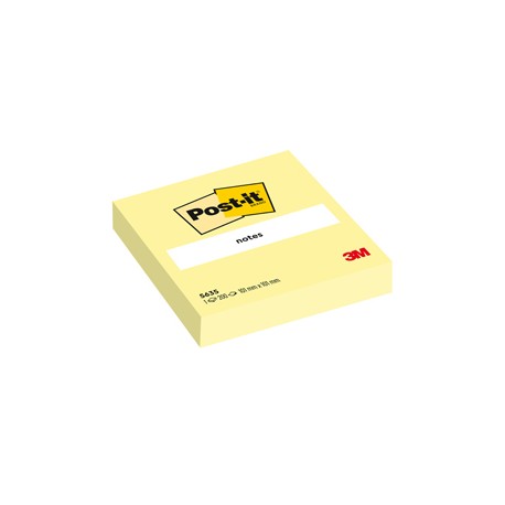 Blocco foglietti - 5635 - 100 x 100 mm - giallo Canary - 200 fogli - Post it