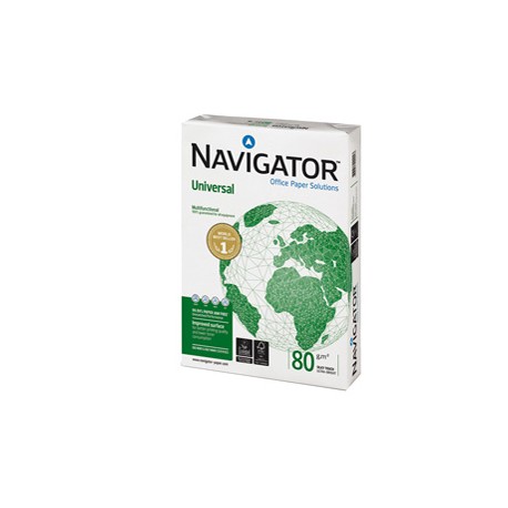 Carta bianca Navigator Universal in mini pallet - A4 - 80 gr - bianco -  risma 500 fogli - ordine max 1 mini pallet da 5