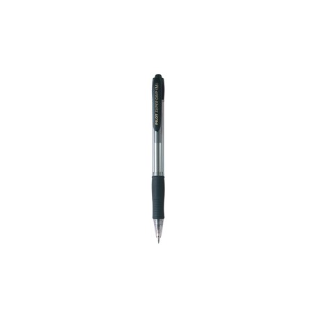 Penna a sfera a scatto Supergrip  - punta media 1,0mm - nero - pilot