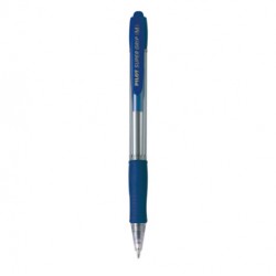 Penna a sfera a scatto Supergrip - punta media 1,0mm - blu - pilot