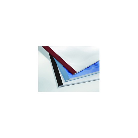 Cartelline termiche Business Line - 1,5 mm - leather rosso -  GBC - scatola 100 pezzi