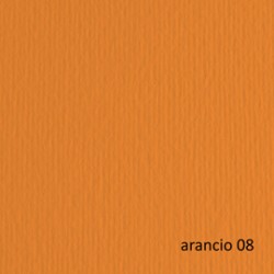 Cartoncino Elle Erre - 70x100cm - 220gr - arancio 108 - Fabriano - blister 10 fogli