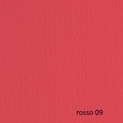 Cartoncino Elle Erre - 70x100cm - 220gr - rosso 109 - Fabriano - blister 10 fogli