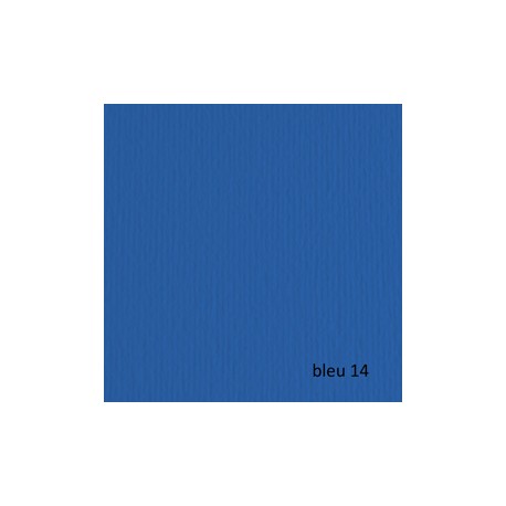 Cartoncino Elle Erre - 70x100cm - 220gr - blu 114 - Fabriano - blister 10 fogli