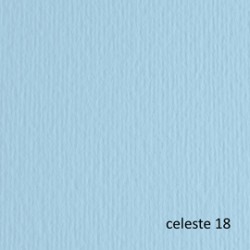 Cartoncino Elle Erre - 70x100cm - 220gr - celeste 118 - Fabriano - blister 10 fogli