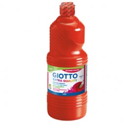 Tempera pronta - 1000ml - rosso vermiglio - Giotto