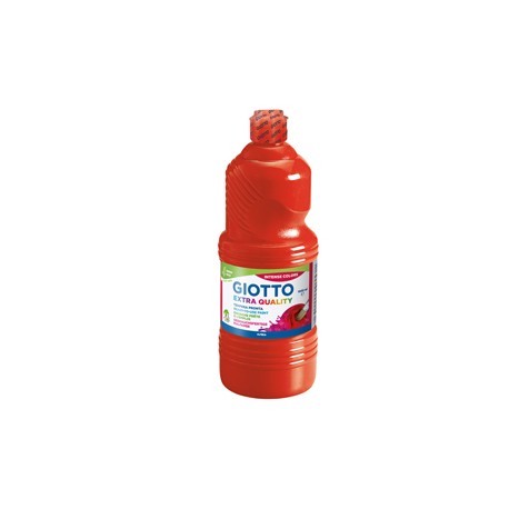 Tempera pronta - 1000ml - rosso vermiglio - Giotto