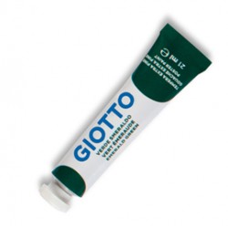 Tempera Tubo 7 - 21ml - verde smeraldo - Giotto