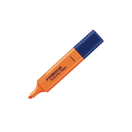 Evidenziatore Textsurfer Classic - punta a scalpello - tratto da 1,0mm-5,0mm - arancio - Staedtler