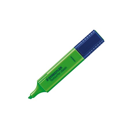 Evidenziatore Textsurfer Classic - punta a scalpello - tratto da 1,0-5,0mm - verde  - Staedtler