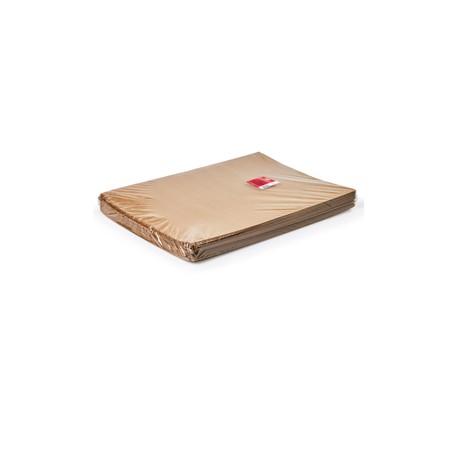 Carta Kraft ecologica- da pacchi - 80 gr - foglio 100 x 140 cm - avana - Rex Sadoch - conf. 50 fogli