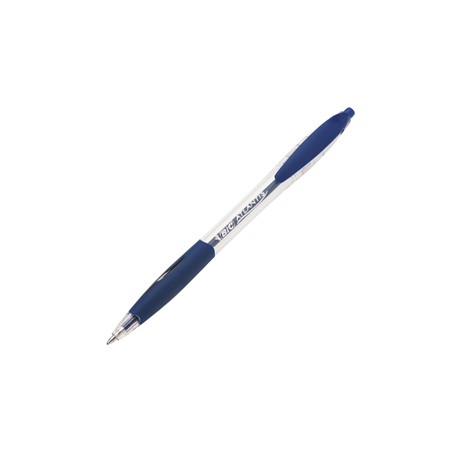 Penna a sfera a scatto Atlantis Classic - punta 1,0mm - blu  - Bic - conf. 12 pezzi