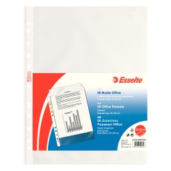 Buste forate CopySafe - Office - buccia - 22 x 30 cm - trasparente - Esselte - conf. 50 pezzi
