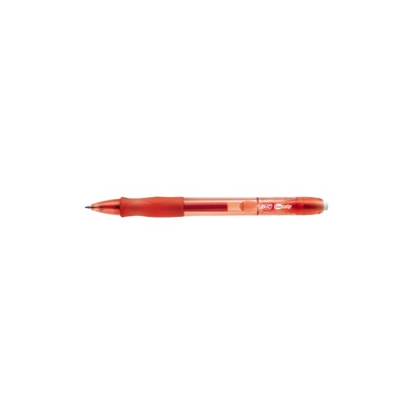 Scatola 12 penna sfera scatto GELOCITY 0,7mm rosso BIC