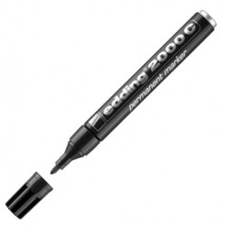Marcatore permanente 2000C - punta conica - da 1,5 a 3 mm - nero  - Edding