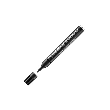 Marcatore permanente 2000C - punta conica - da 1,5 a 3 mm - nero  - Edding