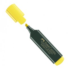 Evidenziatore Textliner 48 - punta a scalpello - tratto 1,0-3,0-5,0mm - giallo - Faber-Castell