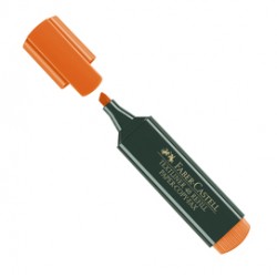 Evidenziatore Textliner 48 -  punta di 3 differenti larghezze: 5,0-3,0-1,0mm - arancio - Faber Castell