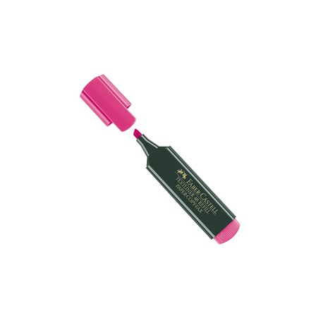 Evidenziatore Textliner 48 -  punta di 3 differenti larghezze: 5,0-3,0-1,0mm - fucsia - Faber Castell