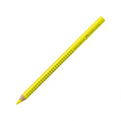 Matita evidenziatore Textliner Dry 1148 Grip Jumbo - diametro mina 5,4mm - giallo - Faber Castell