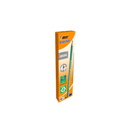 Matita in resina Evolution Graphite 650 - gradazione HB - Bic - conf. 12 pezzi