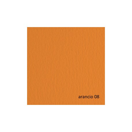 Cartoncino Elle Erre - 50x70cm - 220gr - arancio 108 - Fabriano -  blister 20 fogli