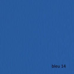 Cartoncino Elle Erre - 50 x 70 cm - 220 gr - blu 114 - Fabriano - blister 20 fogli
