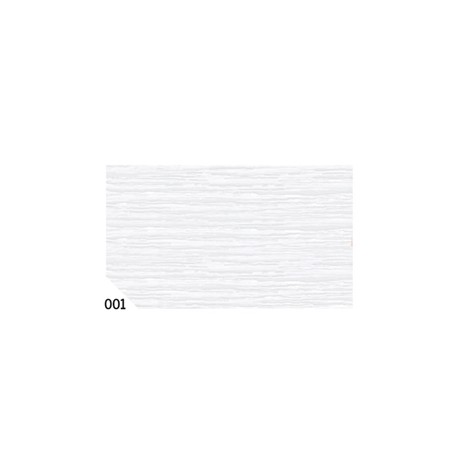 Carta crespa - 50 x 250 cm - 48 gr - bianco 001 - Rex Sadoch - conf. 10 rotoli