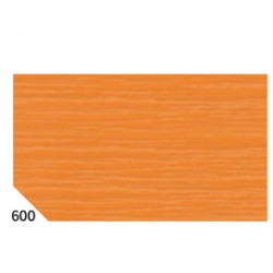 10RT CARTA CRESPA ARANCIONE 600 (50X250CM) GR.60 SADOCH