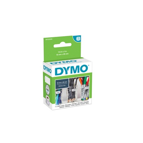 Rotolo 1000 etichette LW 13530 - 13 x 25 mm - carta - multiuso  - removibile - bianco - Dymo