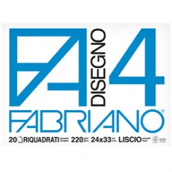 ALBUM FABRIANO4 (240X330MM) 220GR 20FG LISCIO SQUADRATO