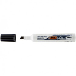 Pennarello Whiteboard Marker Velleda 1791 - punta a scalpello da 3,3mm a 4,6mm - nero - Bic