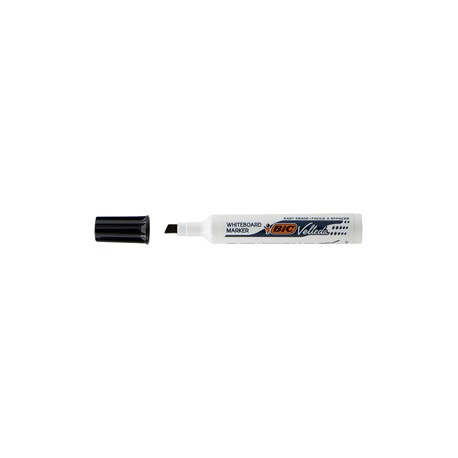 Marcatore Whiteboard Marker Velleda 1791 - punta scalpello 3,3-4,6mm - nero - Bic