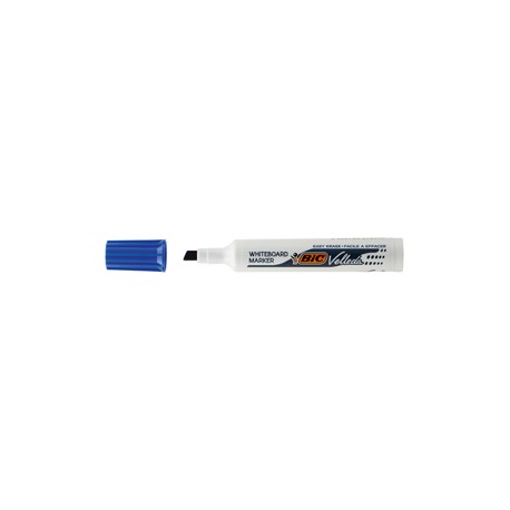 marcatore Whiteboard Marker Velleda 1791 - punta scalpello 3,3-4,6mm - blu - Bic