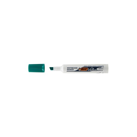 Pennarello Whiteboard Marker Velleda 1791  - punta a scalpello da 3,3 a 4,6mm - verde - Bic