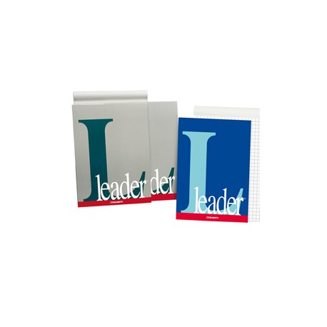 Blocco note Leader - 10mm - 21 x 297mm - 80gr - 90 fogli - Blasetti