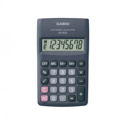 Calcolatrice tascabile HL - 815L BL - 8 cifre - grigio - Casio