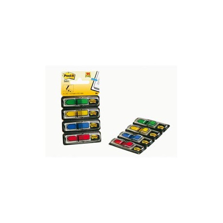 Segnapagina Post it® Index Mini Freccia - 684-ARR3 - 4 colori classici - Post it® - conf. 96 pezzi