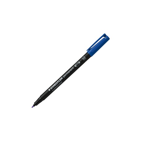 Pennarello Lumocolor Permanent 317  - punta 1,0mm - blu - Staedtler