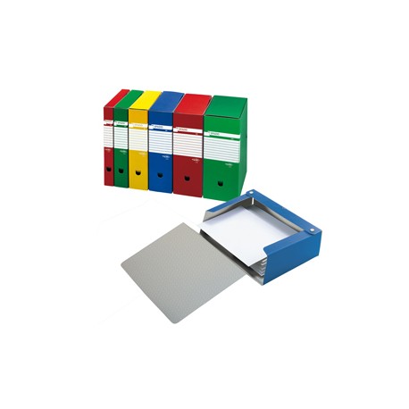 Scatola archivio Spazio - dorso 12 cm - 25 x 35 cm - blu - Sei Rota