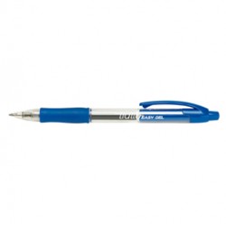 Penna gel a sfera a scatto Easy gel  - tratto 0,5mm - blu - Tratto