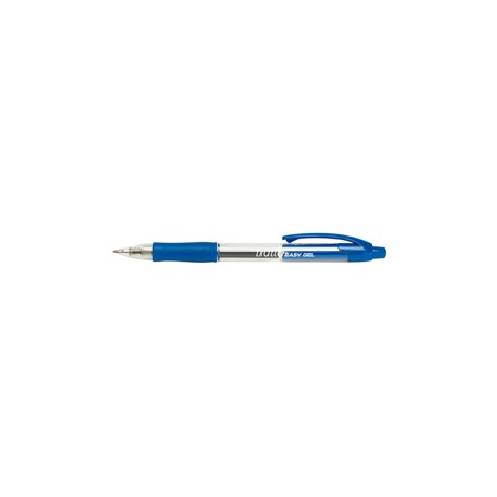 Penna gel a sfera a scatto Easy gel  - tratto 0,5mm - blu - Tratto