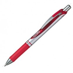 Roller a scatto Energel XM Click - punta 0,7 mm - rosso  - Pentel