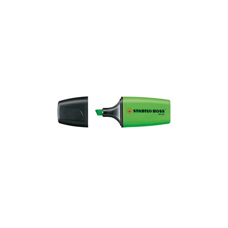 Evidenziatore Boss Mini - punta a scalpello - tratto 2 - 5 mm - verde 33 - Stabilo