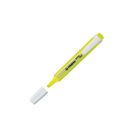 Evidenziatore Stabilo Swing Cool - punta scalpello -  tratto 1 4 mm - giallo 24 - Stabilo