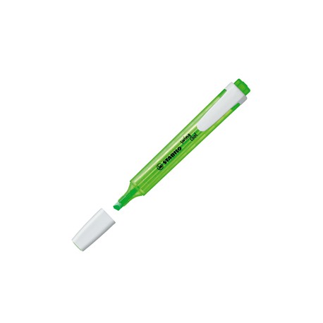 Evidenziatore Swing Cool - punta a scalpello - tratto 1 - 4 mm - verde - Stabilo